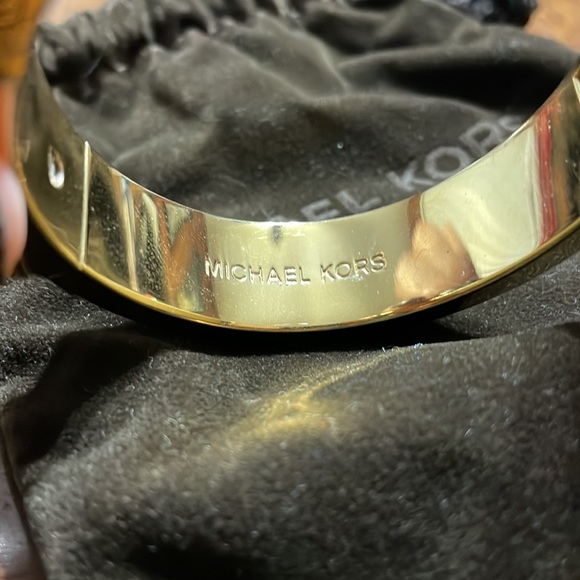 Michael Kors Studded Leather Bangle - Picture 7 of 8
